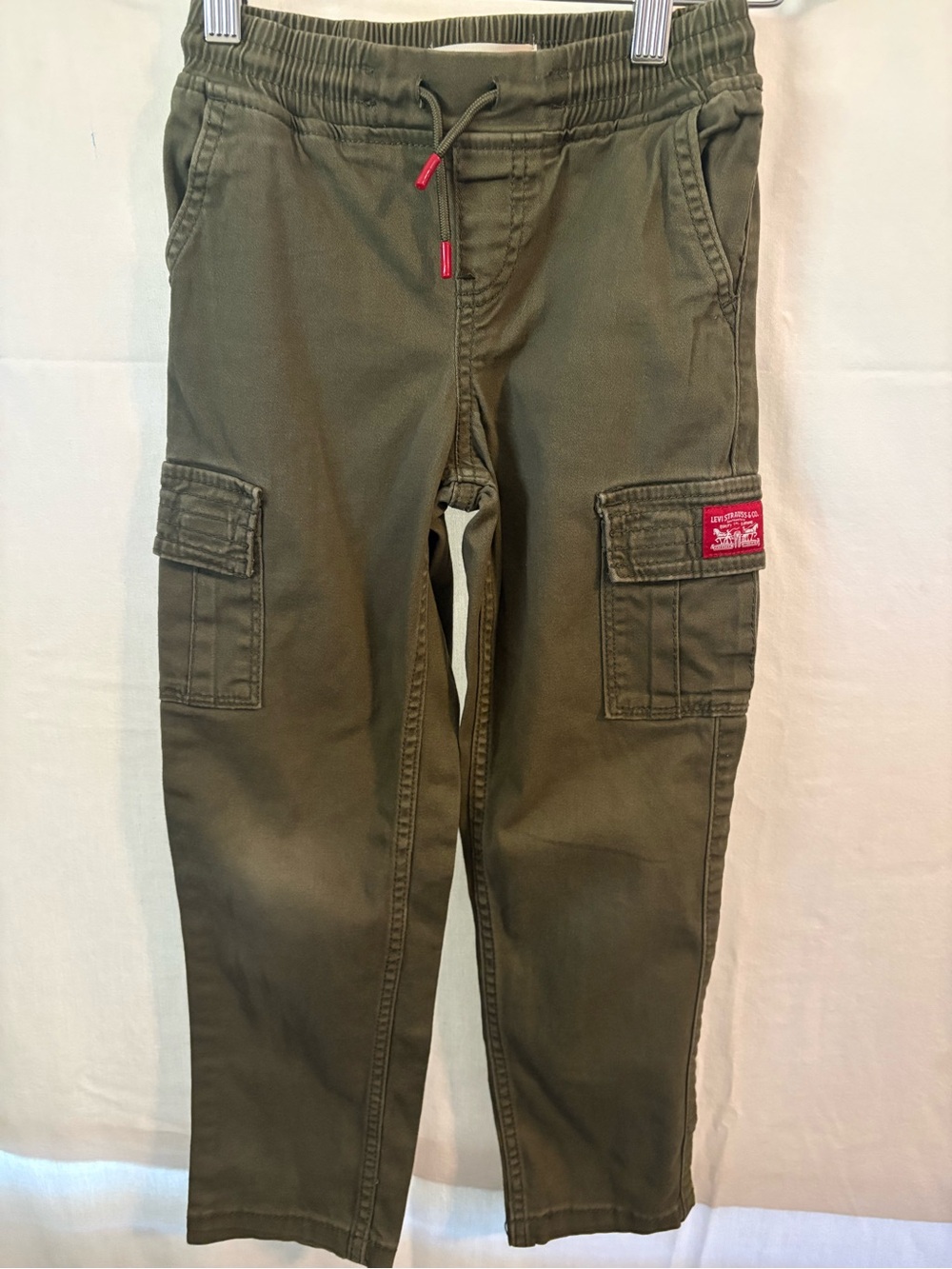 Levi's Olive Green Kids Cargo Joggers